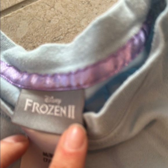 Disney Frozen Pajama Set - Blue and Purple - Picture 7 of 8